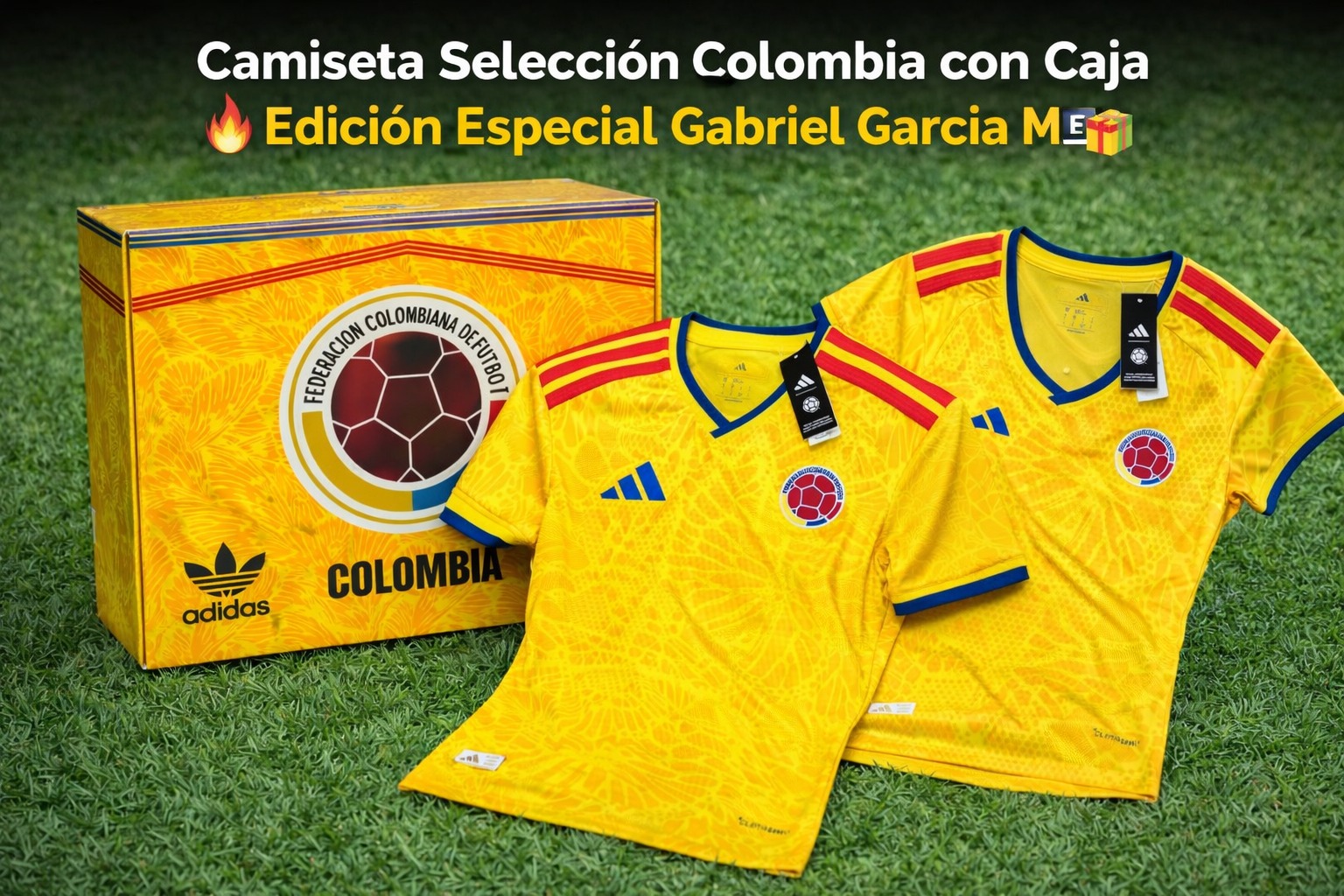 NAL02T CAMISETA FAN + CAJA AMARILLA